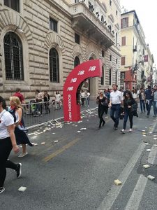 totem Maratona di Roma 2018 APA Affissioni