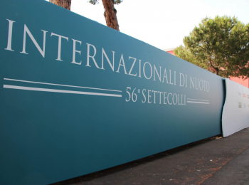 APA Affissioni allestisce gli Internazionali di Nuoto 56° Settecolli