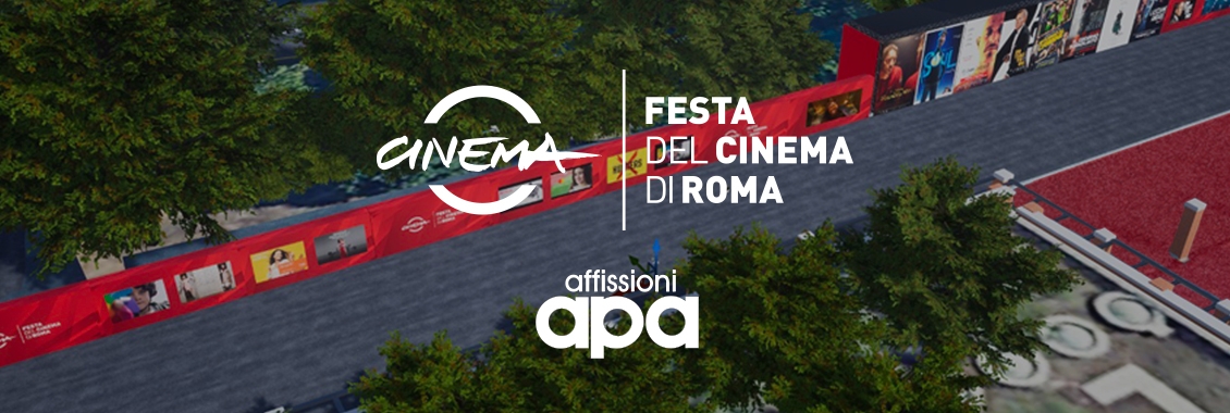 APA concessionaria esclusiva della pubblicità per la 15esima Edizione della Festa del Cinema di Roma