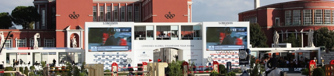 APA Affissioni allestisce il Longines Global Champions Tour di Roma 2019